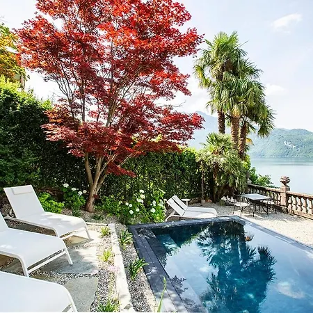 Lake Como Villa With Pool Mandello del Lario